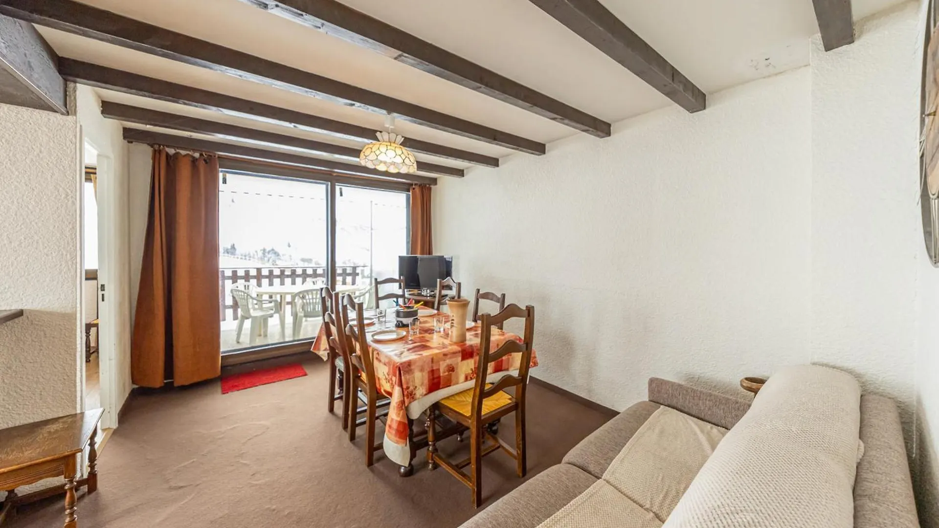 Apt 6 Pers, 2 Ch, Balcon Sud, Pistes Proches - Fr-1-807-11 Saint-François-Longchamp