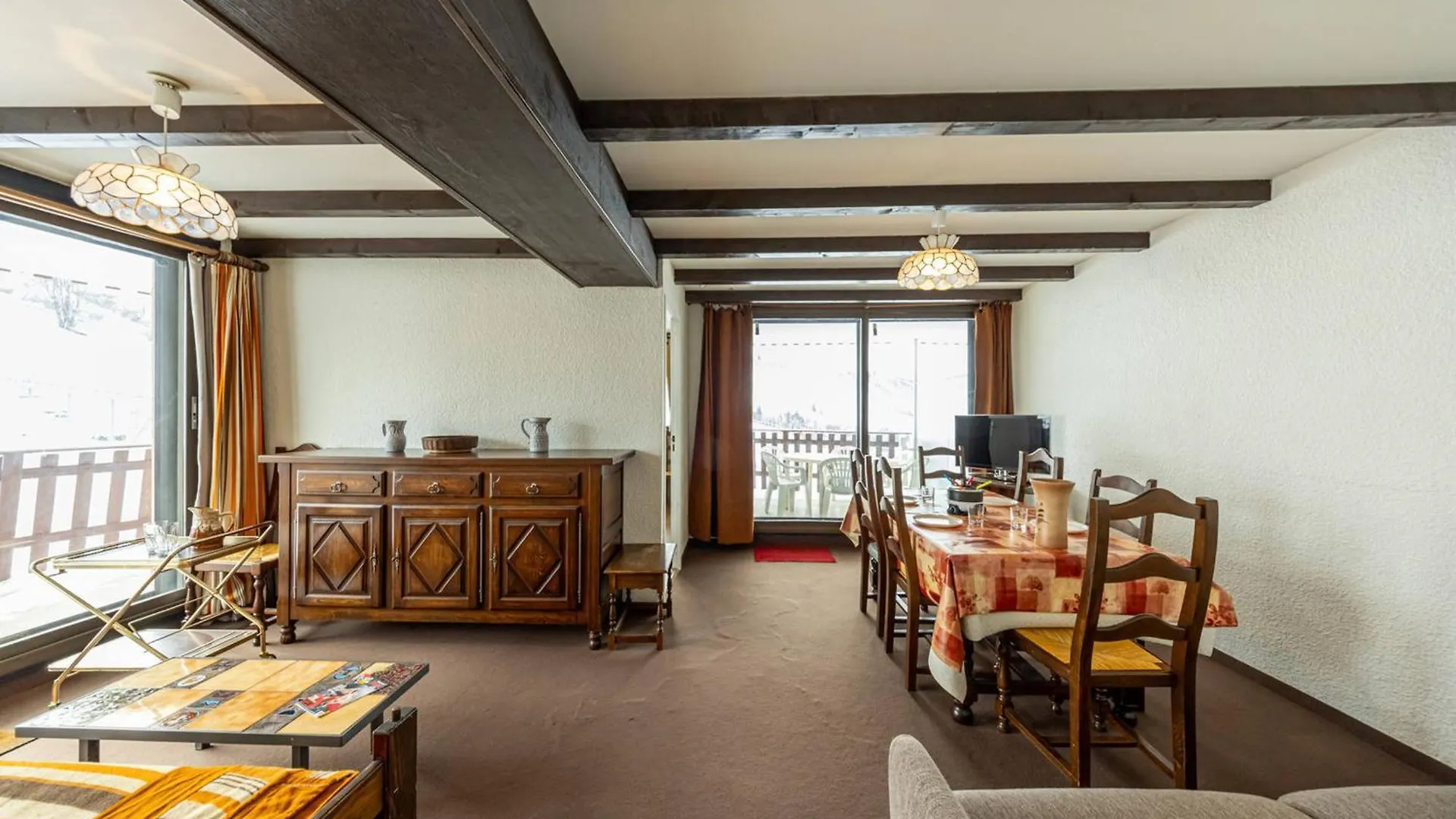 Apt 6 Pers, 2 Ch, Balcon Sud, Pistes Proches - Fr-1-807-11 Saint-François-Longchamp Lejlighed