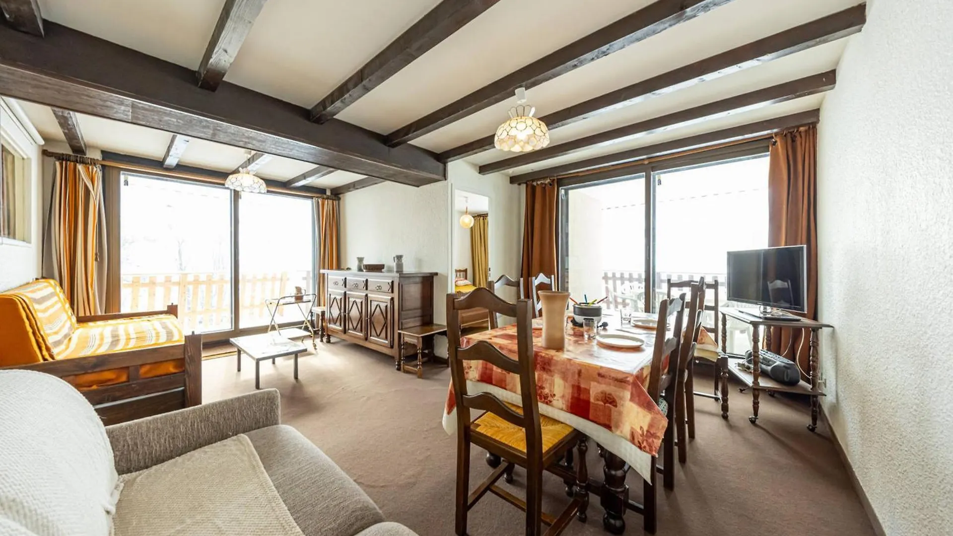 Lejlighed Apt 6 Pers, 2 Ch, Balcon Sud, Pistes Proches - Fr-1-807-11 Saint-François-Longchamp Frankrig